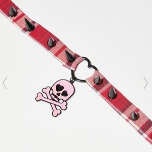 Dolls Kill Plaid Collar